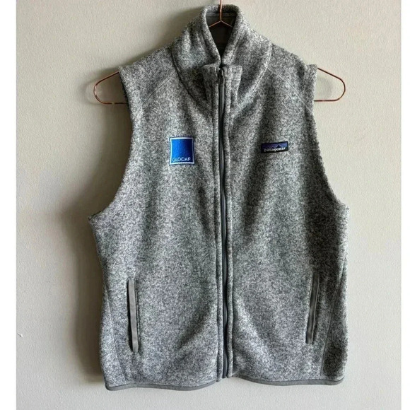 Patagonia Womens Better Sweater Sleveless Fleece Vest Grey Size Medium - Picture 1 of 12